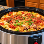 Slow-Cooker Unstuffed Cabbage Roll Casserole